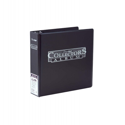 Álbum preto Ultra-pro Collectors Album para colecionadores