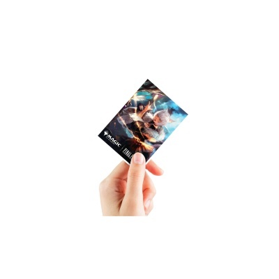 Carta Magic The Gathering com ilustração de personagem fantasia e texto Final Faro