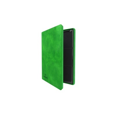 Estojo verde para tablet ou e-reader com interior preto