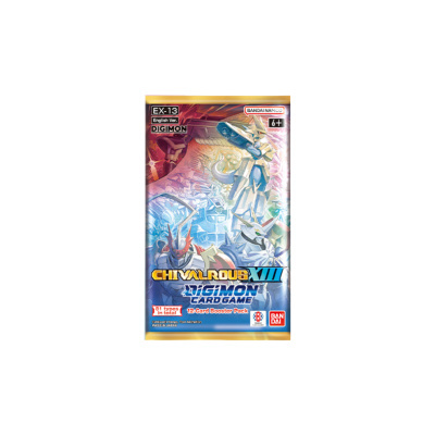 Pacote de cartas DIGIMON CARD GAME CHIVALROUS XIII
