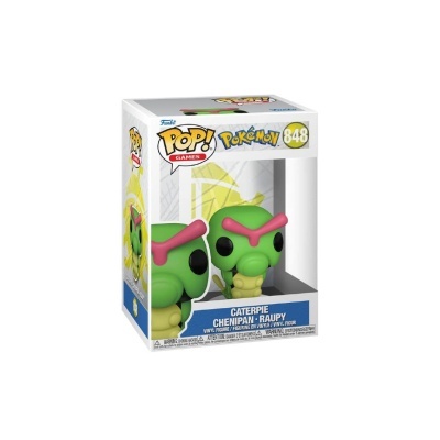 Figura Funko Pop! Caterpie Pokémon na caixa