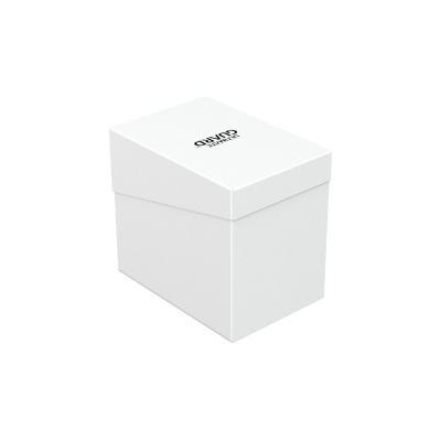 Caixa branca quadrada com texto QUIVID SMART na tampa