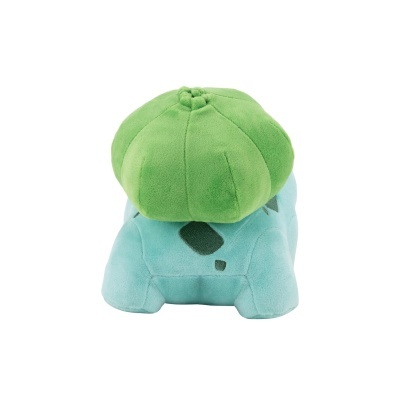 Pelúcia do Pokémon Bulbasaur azul e verde