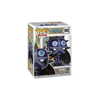 Figura Funko Pop! Plus King One Piece na embalagem