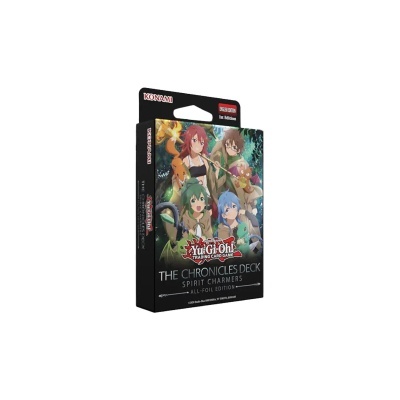 Caixa do jogo de cartas Yu-Gi-Oh! The Chronicles Deck Spirit Charmers