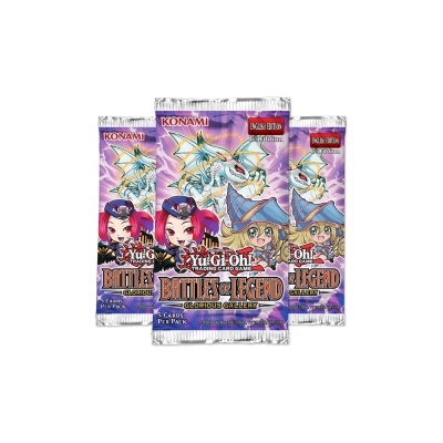 Pacotes de cartas do jogo Yu-Gi-Oh! Battles of Legend Glorious Gallery