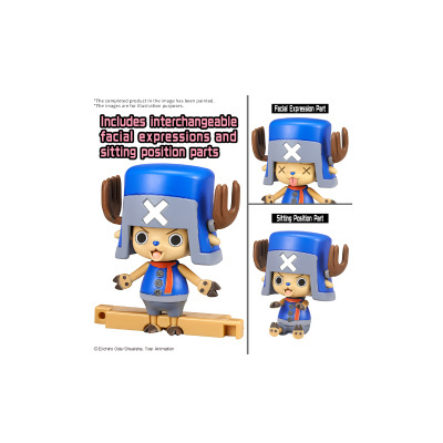 Figura de ação com capacete azul e cinzento, chifres castanhos, várias expressões faciais e posições sentadas