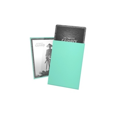 Cartas com capas azuis com texto Ultimate Guard