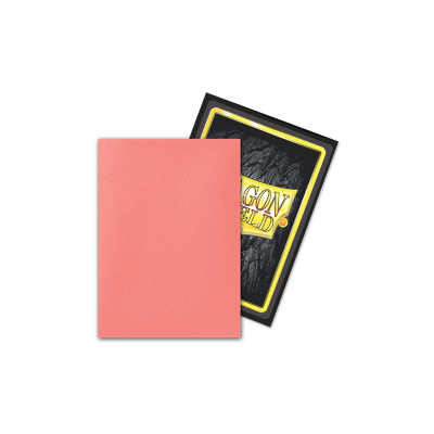 Capas para jogos de cartas rosa e preta com texto DRAGON SHIELD