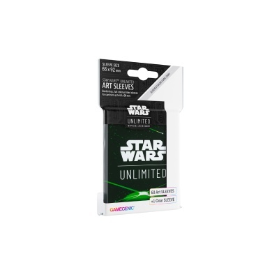 Pacote Star Wars Unlimited protetores de cartas 60 unidades