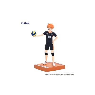 Figura de ação de jogador de voleibol vestindo uniforme preto e segurando bola