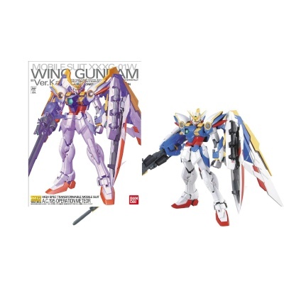 Figura articulada Gundam Wing com caixa original