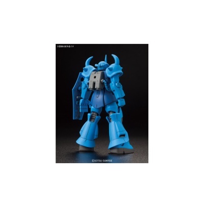 Figura de ação robô azul com escudo e detalhes cinzentos