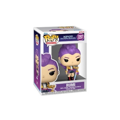 Embalagem de figura Funko Pop Animation da personagem Rumi de KPOP Demon Hunters