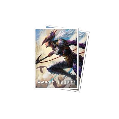 Capa do jogo com personagem fantástico em armadura roxa e branca com lança