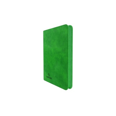 Capa verde em tecido para tablet com zíper e logótipo GAMEGENIC