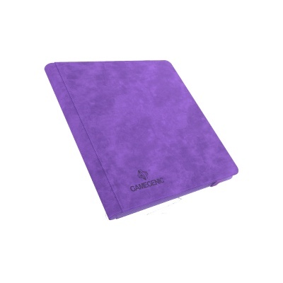 Capa roxa para tablet ou livro com texto GANGGANG.