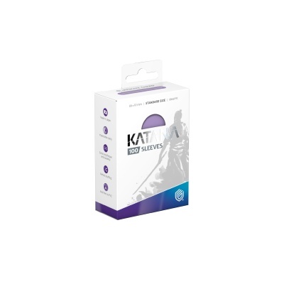 Embalagem de 100 protetores de cartas KATANA SLEEVES tamanho padrão