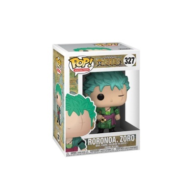 Figura Funko Pop! Roronoa Zoro na embalagem