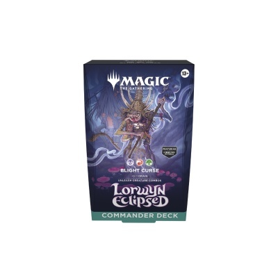 Caixa de baralho Commander Deck Magic The Gathering Lonwyn Eclipsed