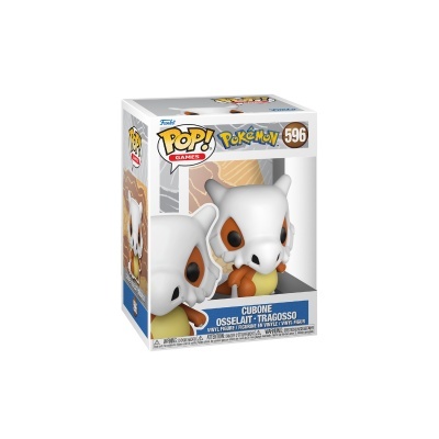 Funko Pop Pokémon Cubone na caixa com número 596