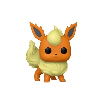 Figura colecionável Funko Pop Pokémon Flareon laranja e amarelo