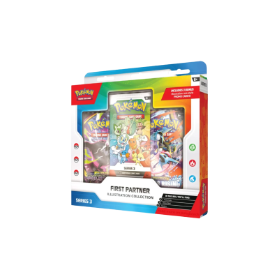 Pack de cartas Pokémon Trading Card Game Série 3 com ilustrações e cartas promocionais