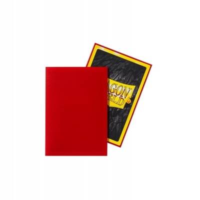 Carteira vermelha com embalagem DRAGON SHIELD