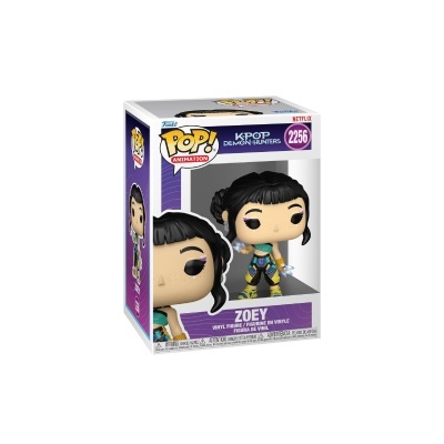 Figura Funko Pop Zoey KPOP Demon Hunters na caixa