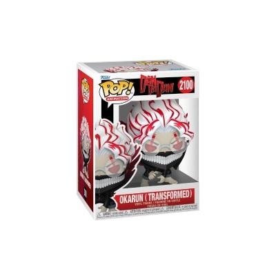 Funko Pop Okarun (Transformed) número 2100 em caixa