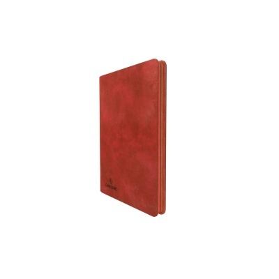 Capa vermelha para tablet com fecho e logo GAMEGENIC.