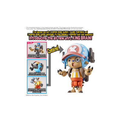 Boneco articulado Chopper Robo Super com capacete azul claro e corpo amarelo e laranja