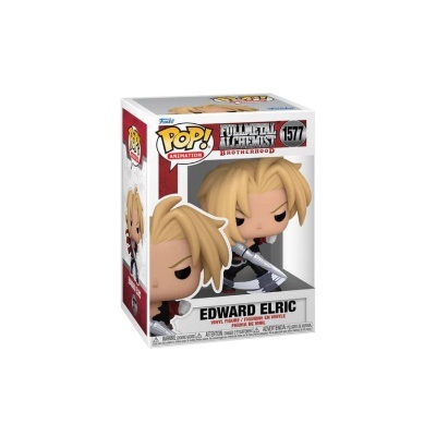 Figura Funko Pop! Animation Edward Elric Fullmetal Alchemist Brotherhood na caixa