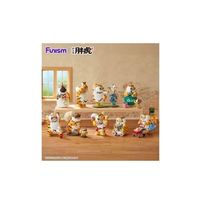 Figuras decorativas Funism de tigres em poses diversas