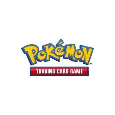 Logótipo colorido do jogo de cartas Pokémon