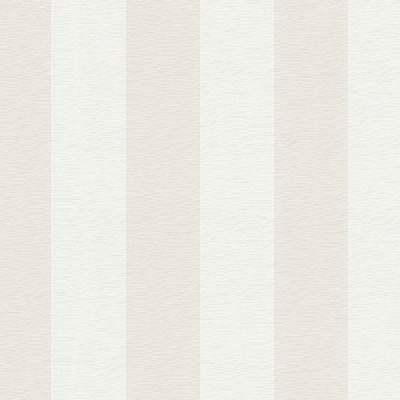Papel de parede riscado creme e branco com textura