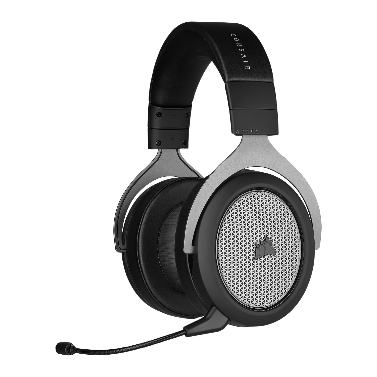 Corsair HS75 XB Inalámbrico Ausculadores Corsair HS75 XB com microfone, preto e prateado