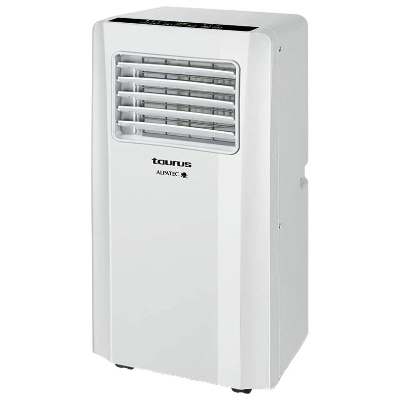 Taurus AC‑2600 KT – Ar Condicionado Portátil 3-em-1 (Branco) Ar condicionado portátil branco Taurus Alpaitec com grelha ajustável