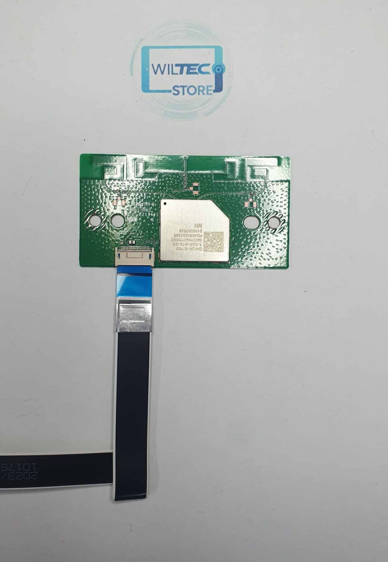 Wifi Module TV Sony KD-55X85L / 1-005-419-32 / DHUR-SY63 Circuito impresso verde com componente metálico e fita flexível