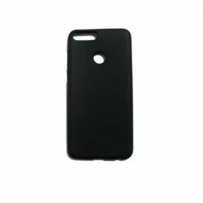 Capa preta para smartphone com recortes para câmera e leitor digital