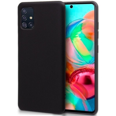 Telemóvel com capa preta e múltiplas câmaras traseiras