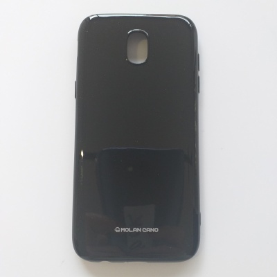 Capa preta para telemóvel com logo 'MOLAN CANO'