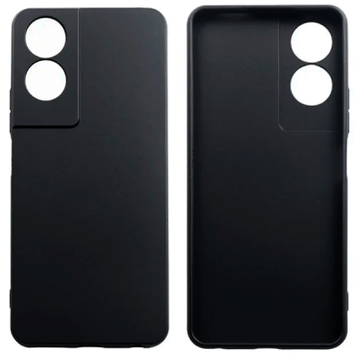 Duas capas pretas para smartphone com abertura para duas câmaras