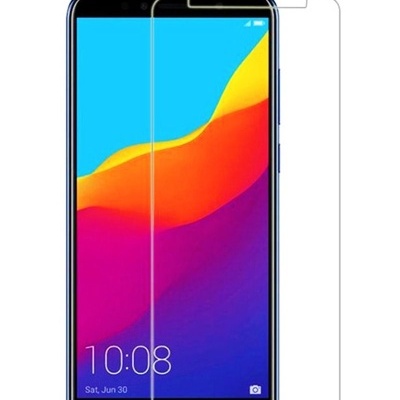 Smartphone Honor com película protetora transparente