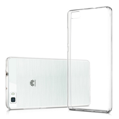 Capa protetora transparente para smartphone Huawei branco