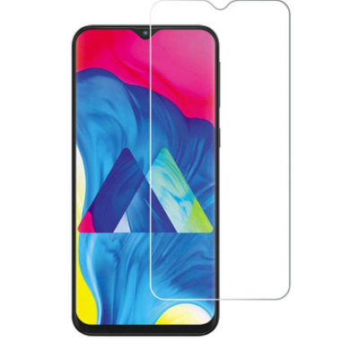 Protector de ecrã transparente ao lado de telemóvel colorido