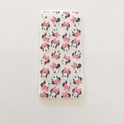 Capa telemóvel com padrão Minnie rosa