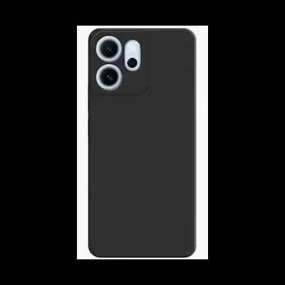 Capa preta para smartphone com recortes para câmaras