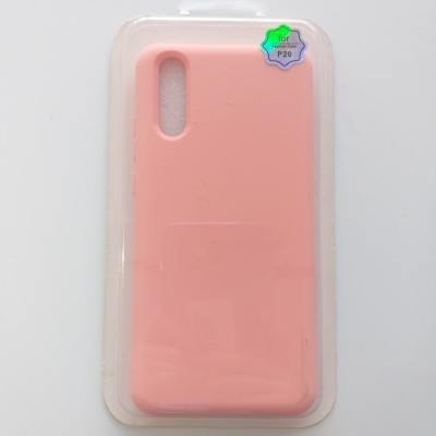 Capa de telemóvel rosa para Huawei P20 embalada em blister plástico