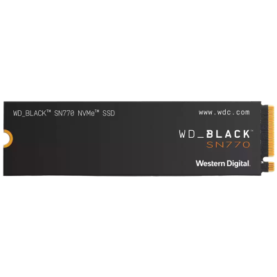 SSD WD_BLACK SN770 NVMe preto da Western Digital formato M.2